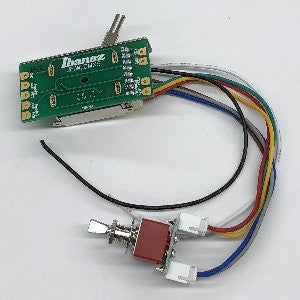 IBANEZ Standard Lever Switch DMX5, W/ Nickel Plated Mini Toggle Switch