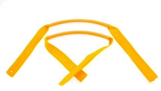 Hardcase Bass Case Handle - Textile Strap with rubber hose handle