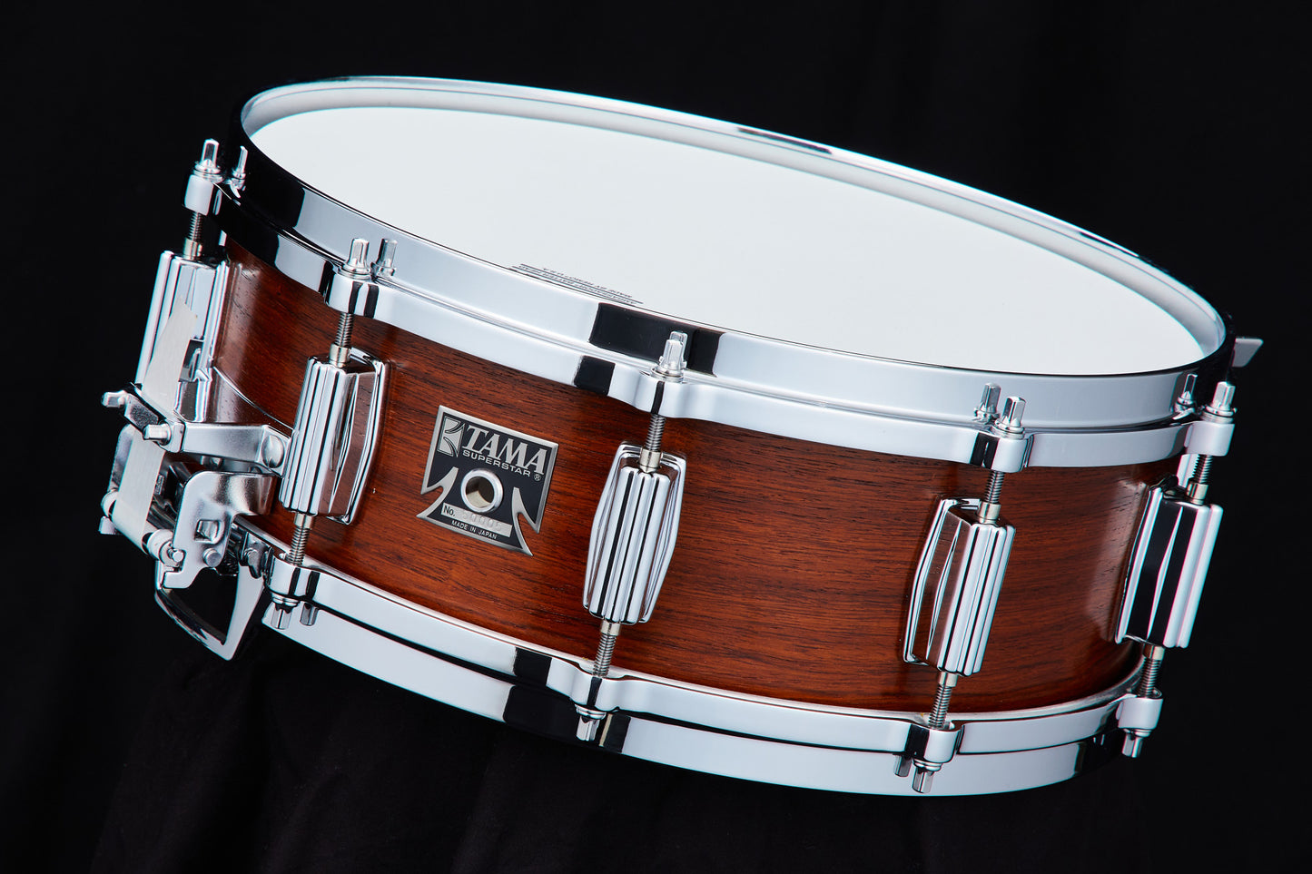 TAMA 50th Anniversary Mastercraft Snare Drum 14" x 5" - Rosewood/Chrome HW