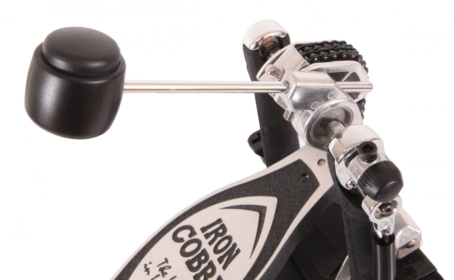 Tama bass drum beater dual sided - Black rubber