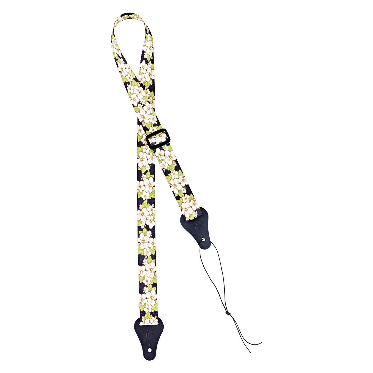 ORTEGA Nylon Ukulele-Strap - Green Flower