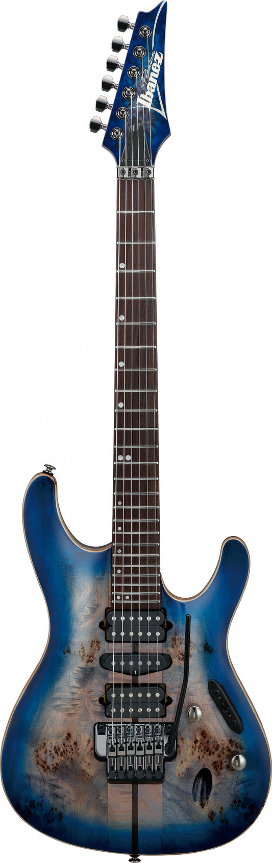 IBANEZ Premium S E-Gitarre 6-String - Cerulean Blue Burst + Gigbag