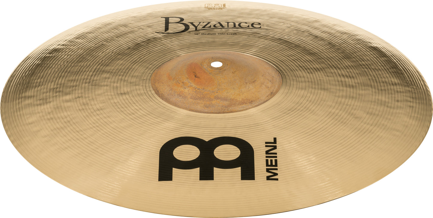 MEINL Cymbals Byzance Brilliant Polyphonic Crash - 18"