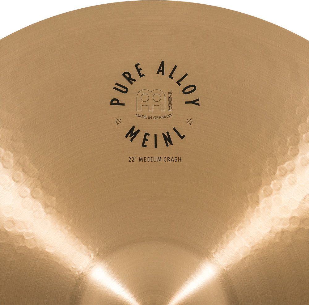 MEINL Cymbals Pure Alloy Medium Crash - 22"