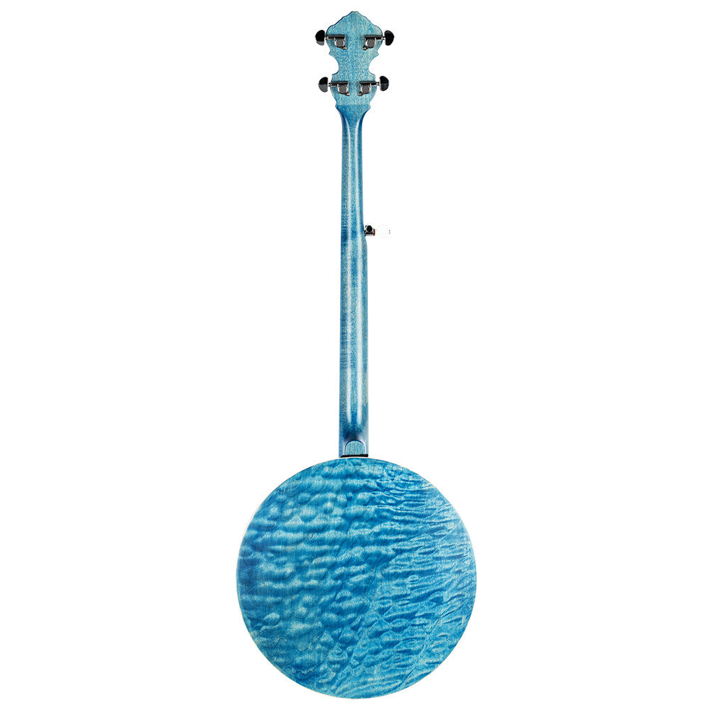 ORTEGA Falcon Series Banjo 5 String - Maple Blue + Bag