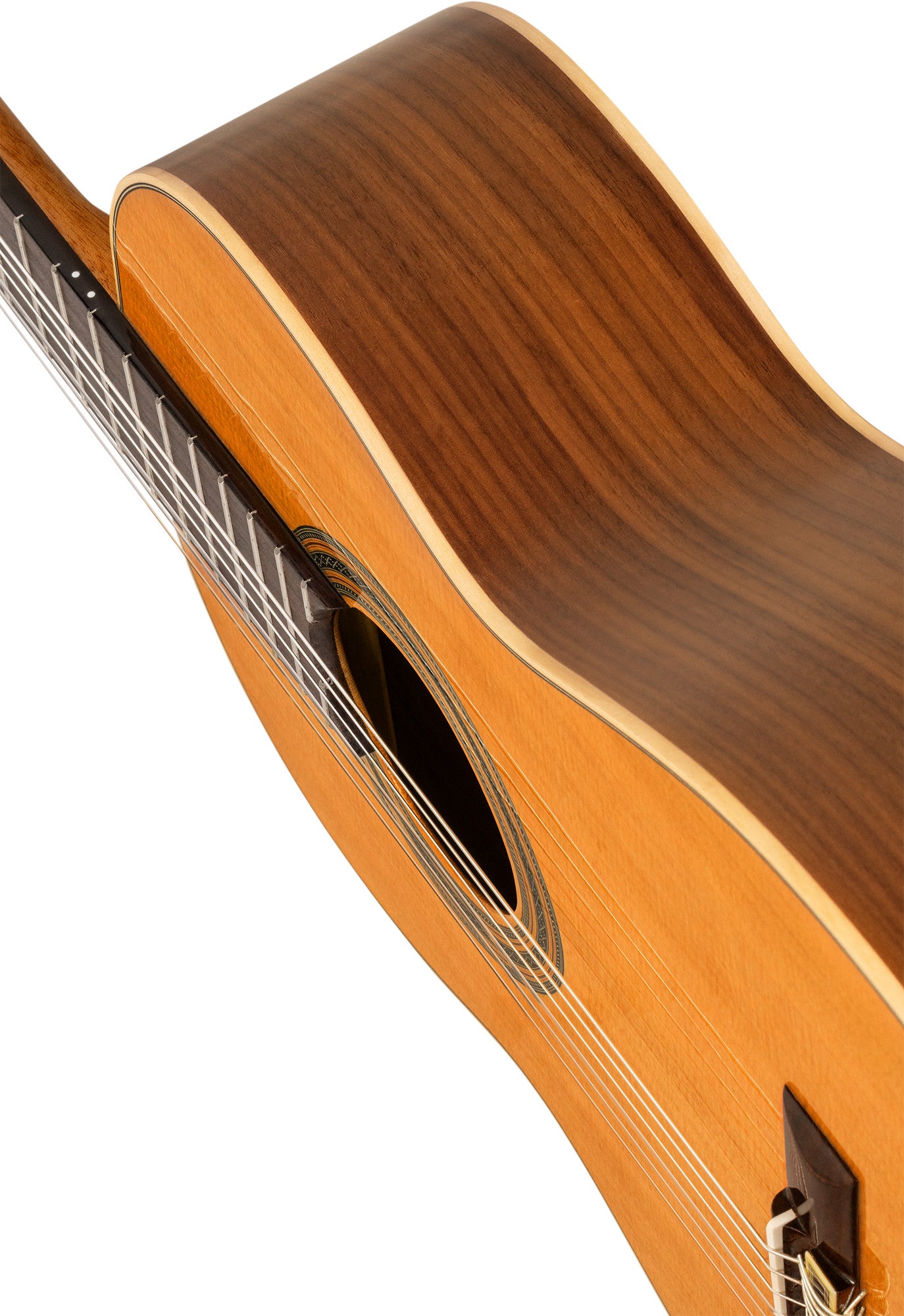 ORTEGA Traditional Series 4/4 Konzertgitarre 6-String, linkshänder + Pro Gigbag