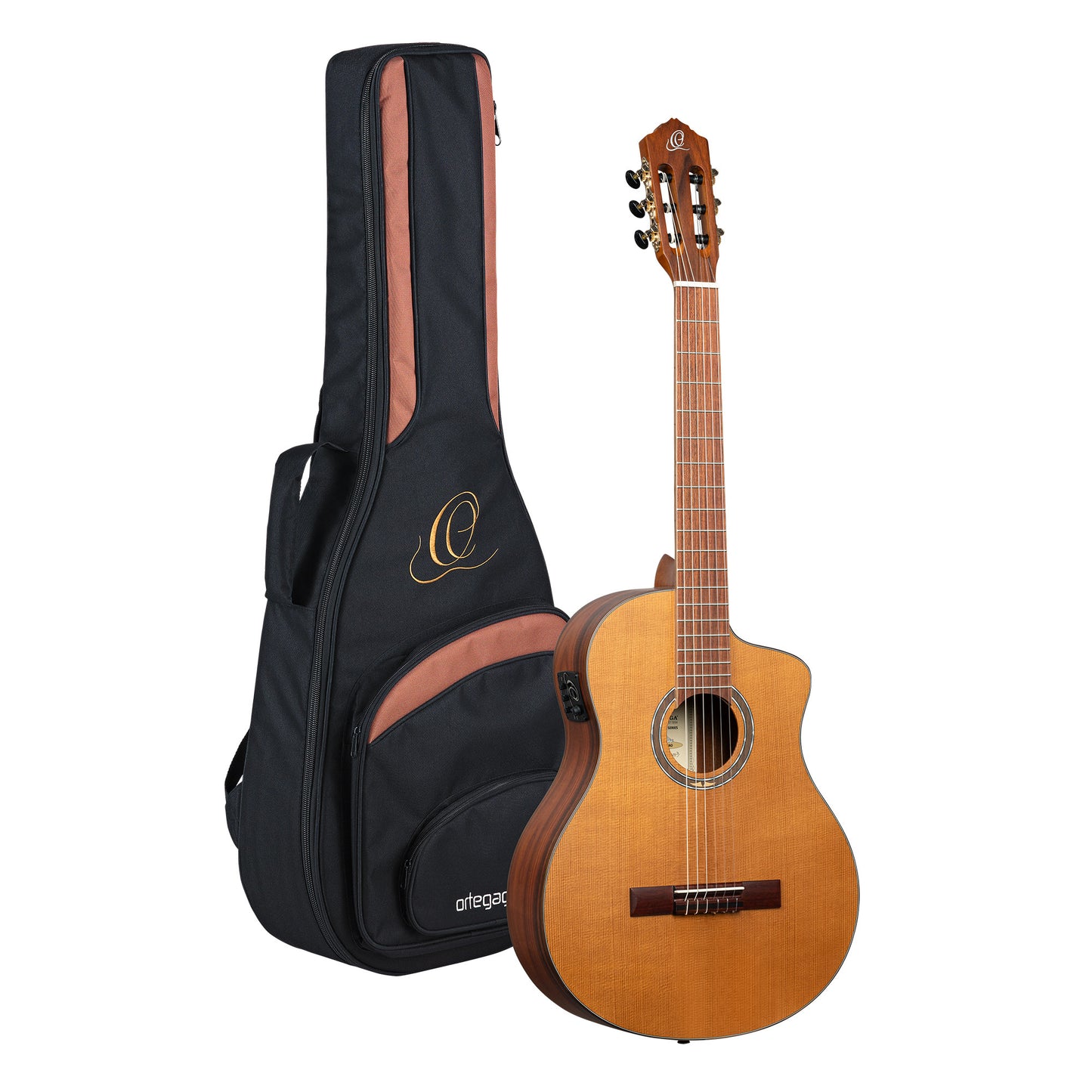 ORTEGA Thermo Series 4/4 Nylon String Guitar 6-String + Pro Gigbag