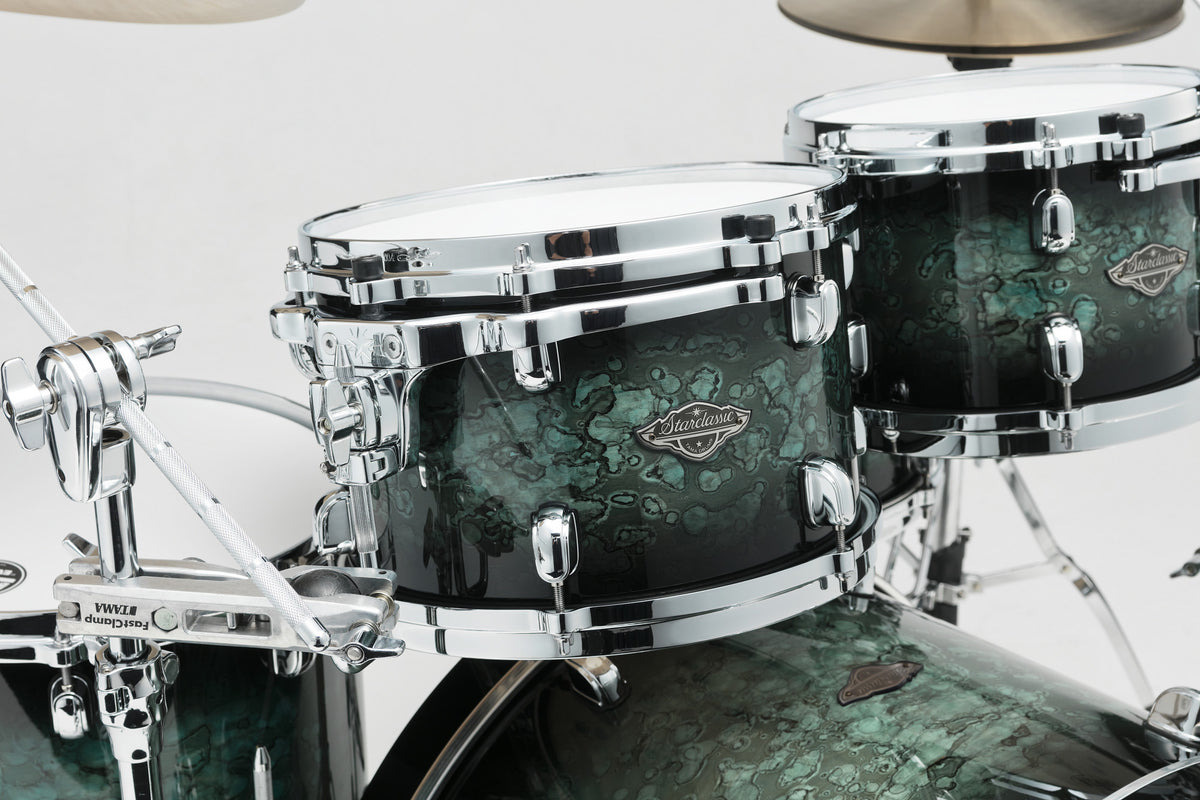 TAMA Starclassic Performer Shell Kit 5 pcs - Molten Steel Blue Burst/Chrome HW