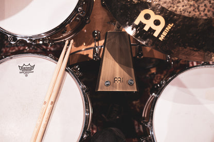 MEINL Percussion Mike Johnston Signature Groove Bell 7 3/4" - Vintage Steel Finish