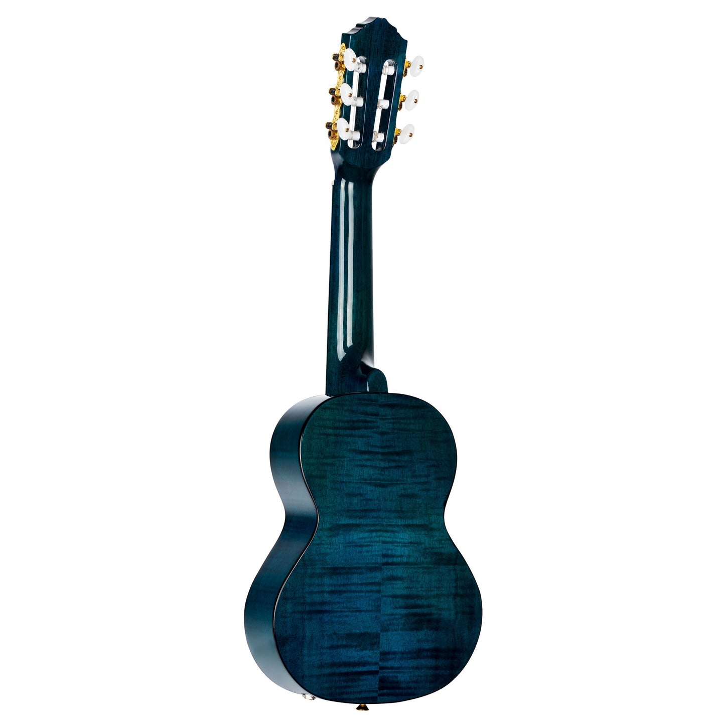 ORTEGA Mini Travel Series 1/8 Gitarre 6-String - Faded Blue + Gigbag