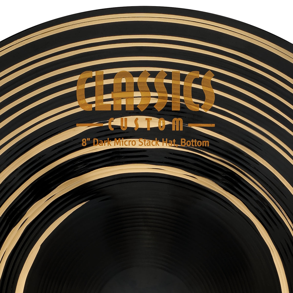 MEINL Cymbals Classics Custom Dark Micro Stack Hats - 8"