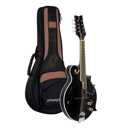 ORTEGA F-Style Serie Mandoline 8 String - Spruce / Maple Black + Bag
