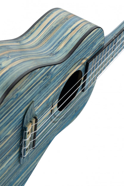 ORTEGA Bamboo Serie Konzert Ukulele 4 String - Solid Bamboo Stonewashed + Bag