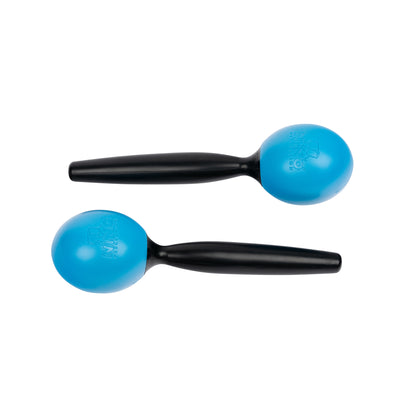 NINO Percussion Molded ABS Maracas - Sky Blue