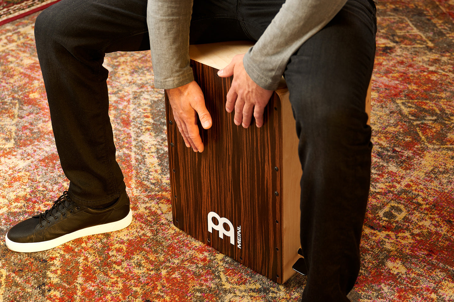 MEINL Percussion Bass Series Ebony Bass Foot Switch Cajon