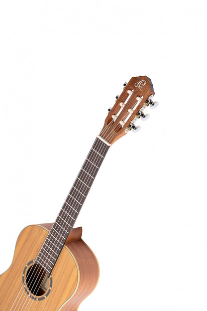 ORTEGA Family Series 1/2 Konzertgitarre 6 String - Zeder / Mahagoni Natur + Bag