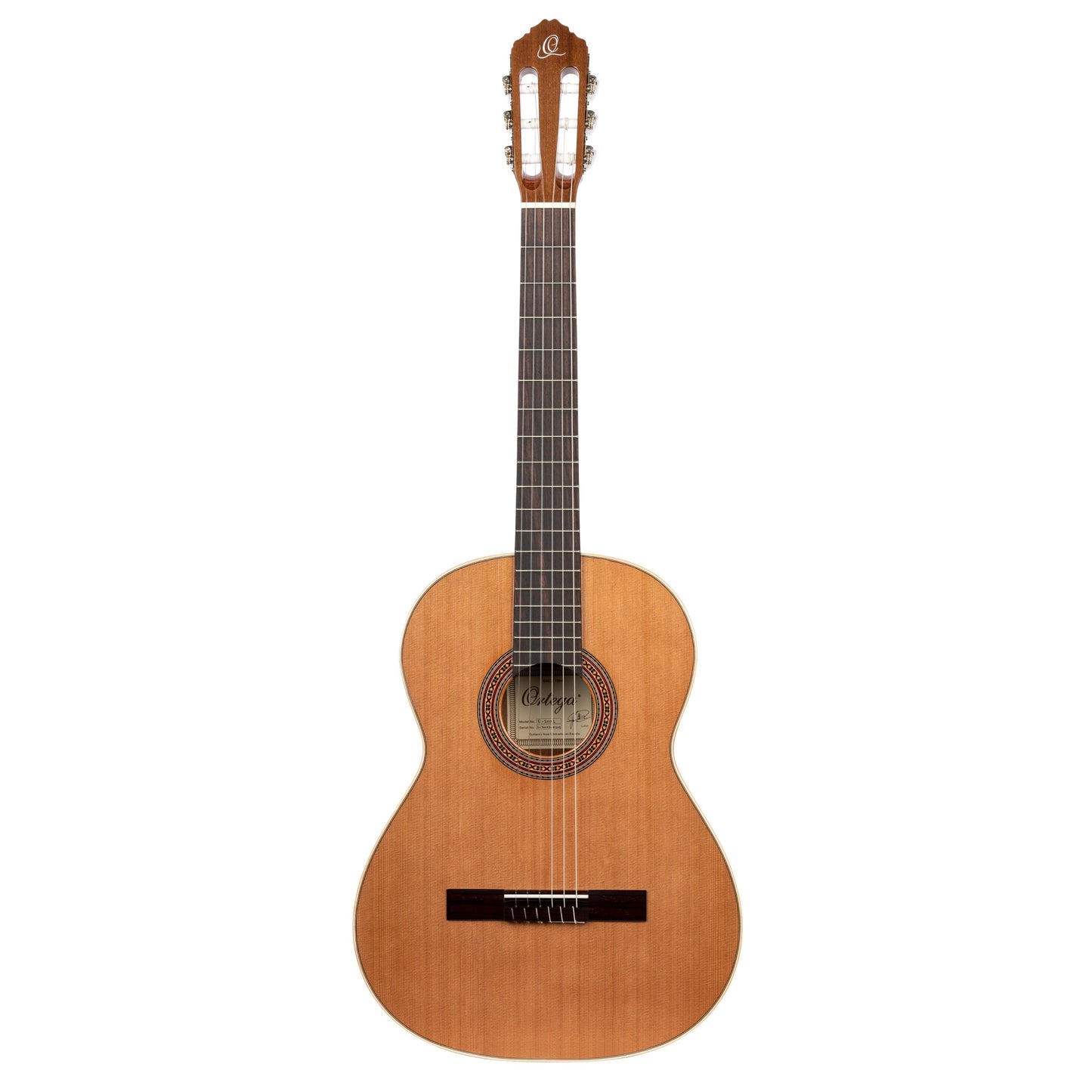 ORTEGA Family Series Pro 4/4 Slim Neck Konzertgitarre 7 String - Massive Zeder + Bag