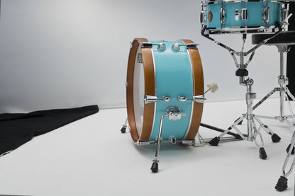 TAMA Club-Jam Mini Shell Kit 2 teilig - Aqua Blue/Chrom HW
