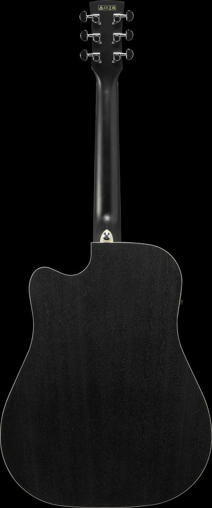 IBANEZ PF Performance Acoustic Guitar 6-String - Weathered Black Open Pore
