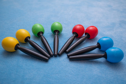 NINO Percussion Molded ABS Maracas - Yellow