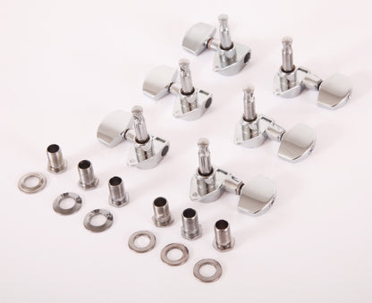 IBANEZ acoustic guitar machine head tuner set - 3 x left/3 x right in chrome