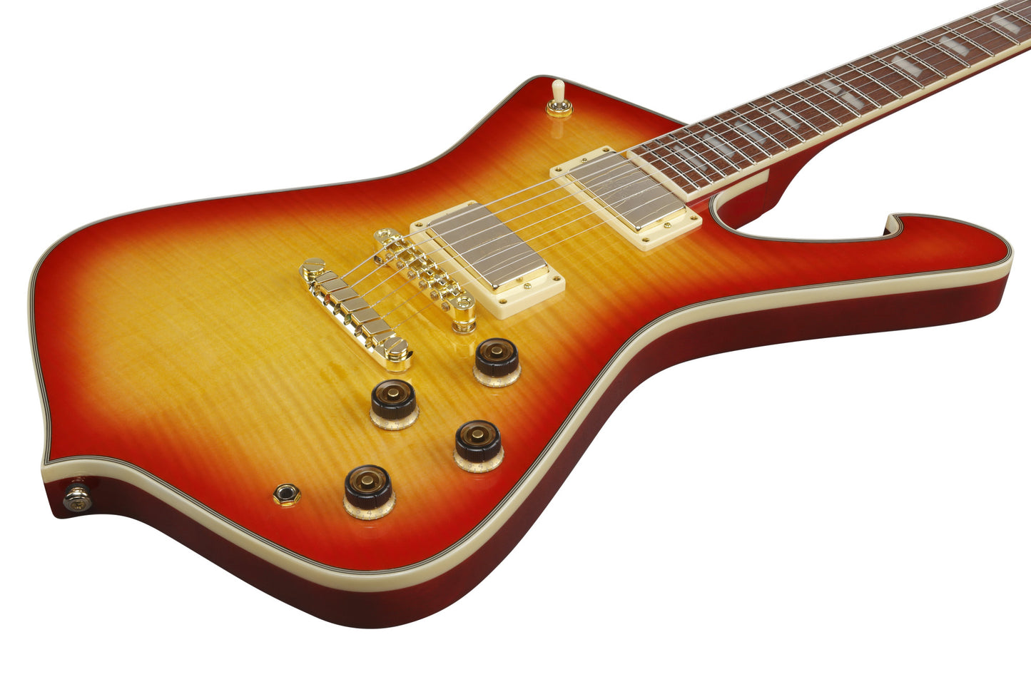 IBANEZ Iceman Electric Guitar 6-String - Cherry Sunburst + Gig Bag