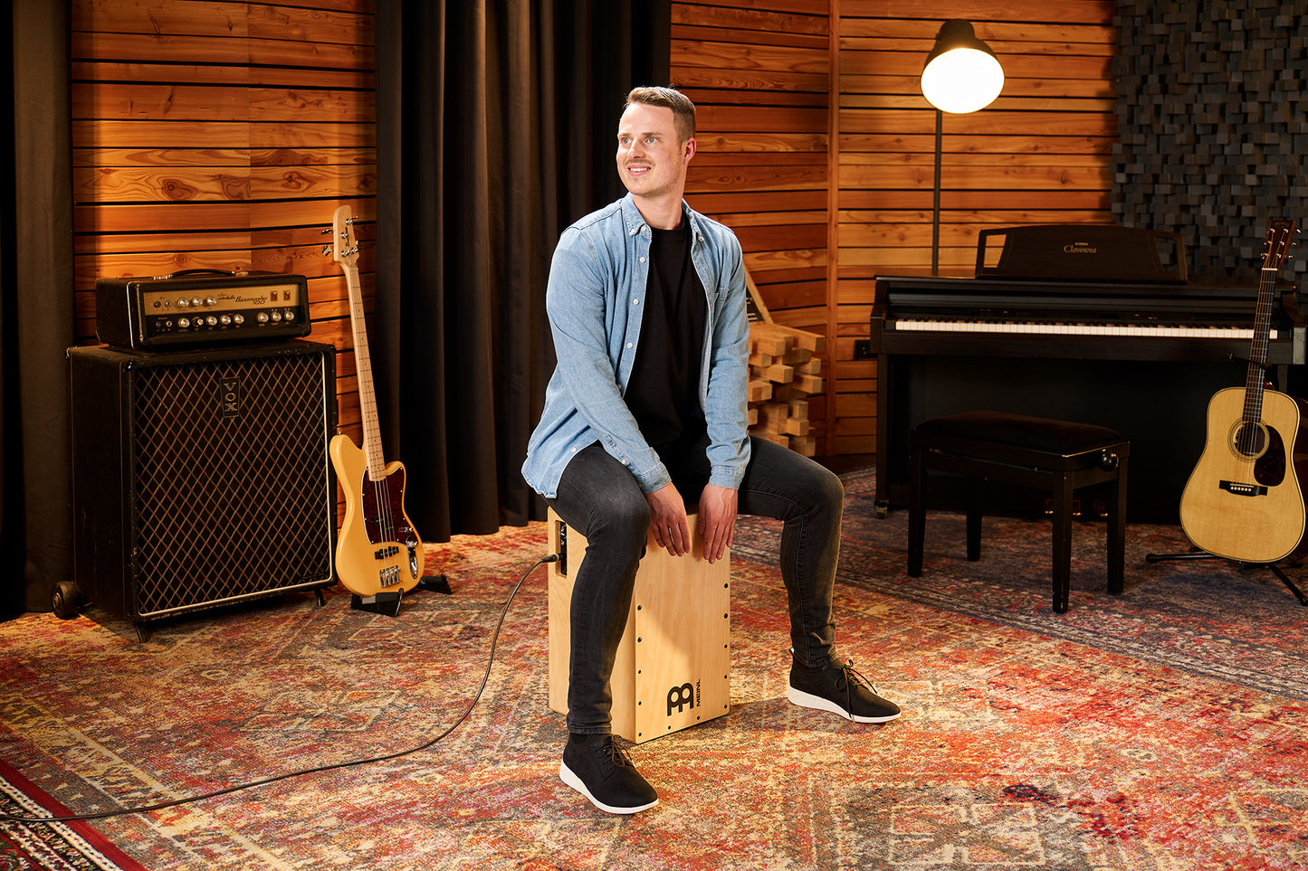 MEINL Percussion Woodcraft Series Pickup Cajon - Natural