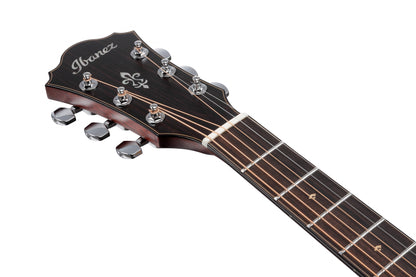 IBANEZ Platinum Collection Acoustic Guitar 6 String - Natural Low Gloss + Case