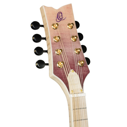 ORTEGA Americana Series A-Style Mandoline + Croco Leder Koffer