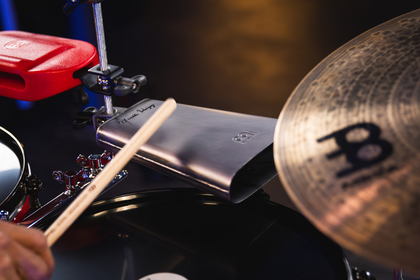 MEINL Percussion 8" Manolito Rodriguez Signature Antique Mambo Cowbell
