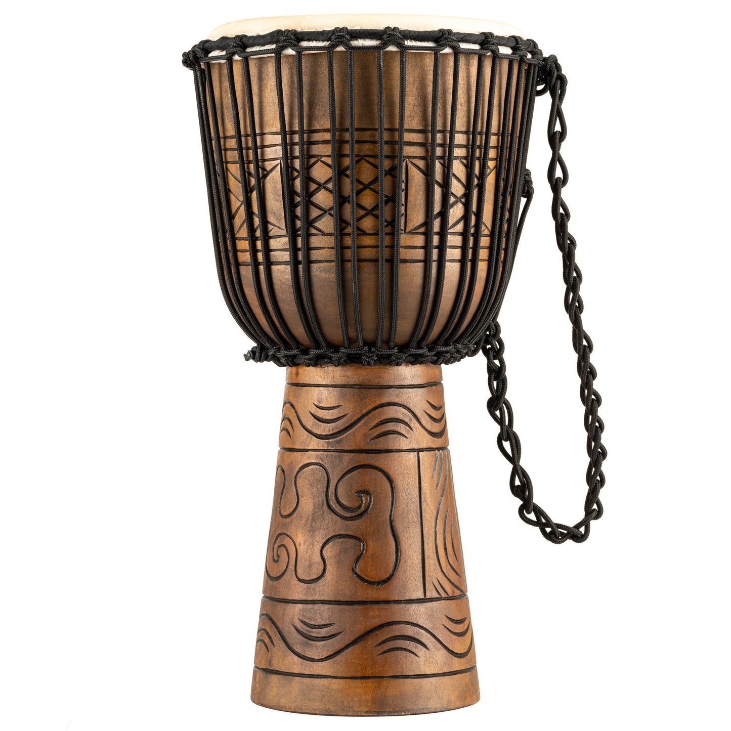 MEINL Percussion Headliner Rope Tuned Artifact Series Djembe - 12"