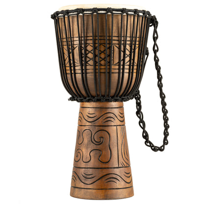 MEINL Percussion Headliner Rope Tuned Artifact Series Djembe - 12"