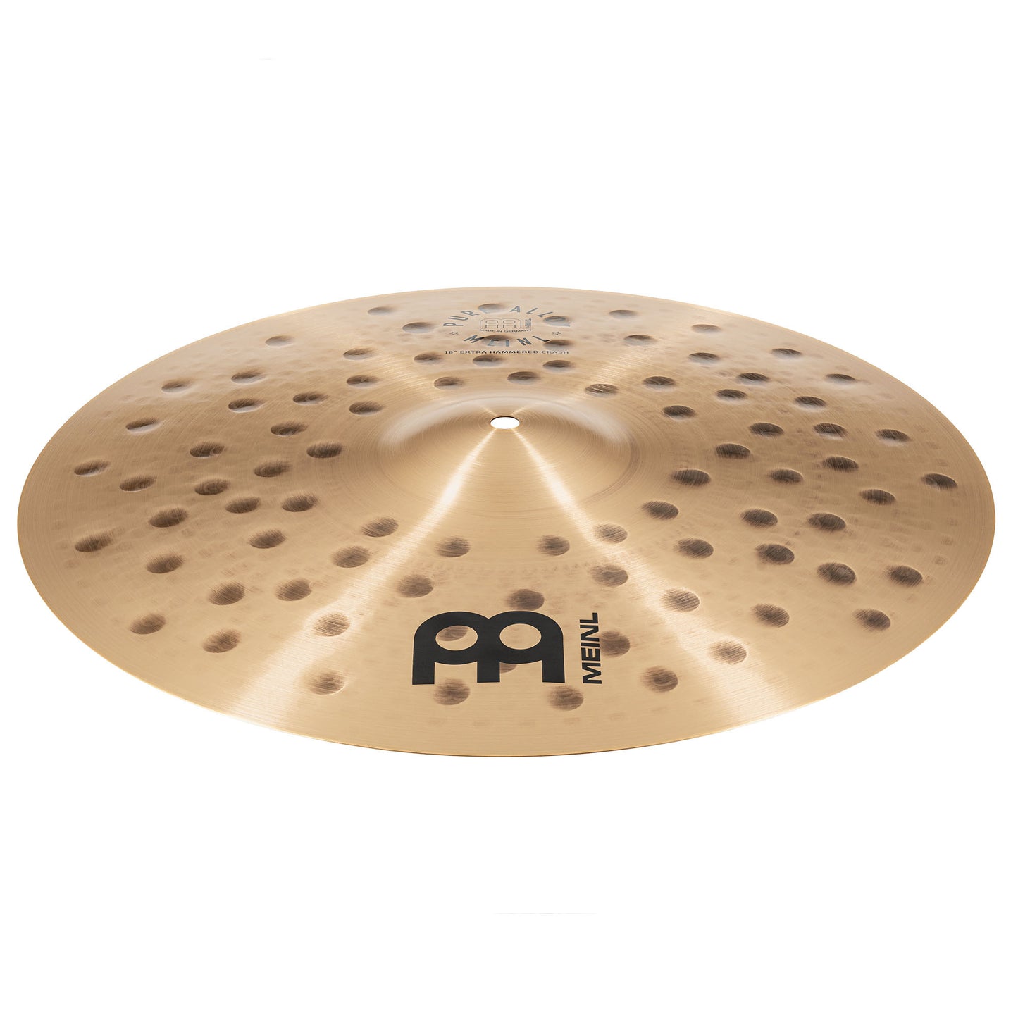 MEINL Cymbals Pure Alloy Extra Hammered Crash - 18"