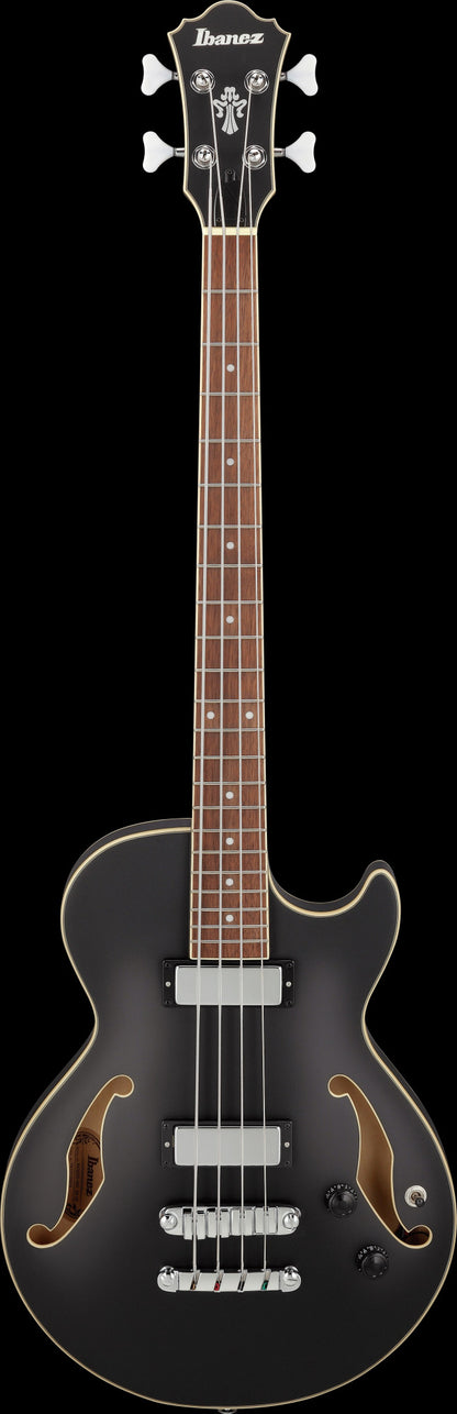IBANEZ Artcore Hollow Body Bass 4-String - Black Flat