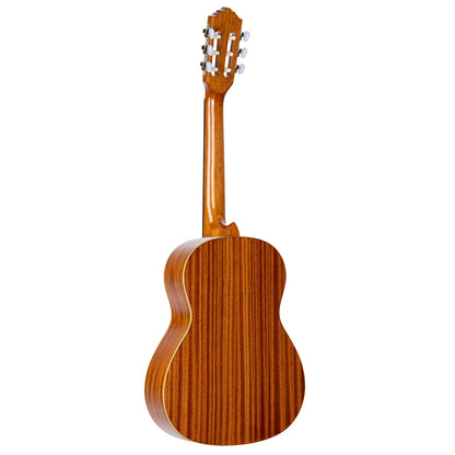 ORTEGA Family Series 3/4 Konzertgitarre 6 String - Zeder / Mahagoni Gloss Natur + Bag