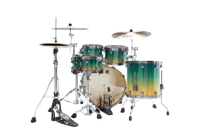 TAMA Starclassic Maple Exotic Shell Kit 4 pcs - Marine Shoreline Movingui Fade/Smoked Black Nickel HW