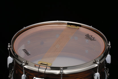 TAMA STAR Reserve Solid Japanese Cedar Snare Drum 14" x 6" - Burnt Oiled Cedar