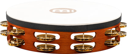 MEINL Percussion Traditional Wood Series Headed Tambourine - 10"
