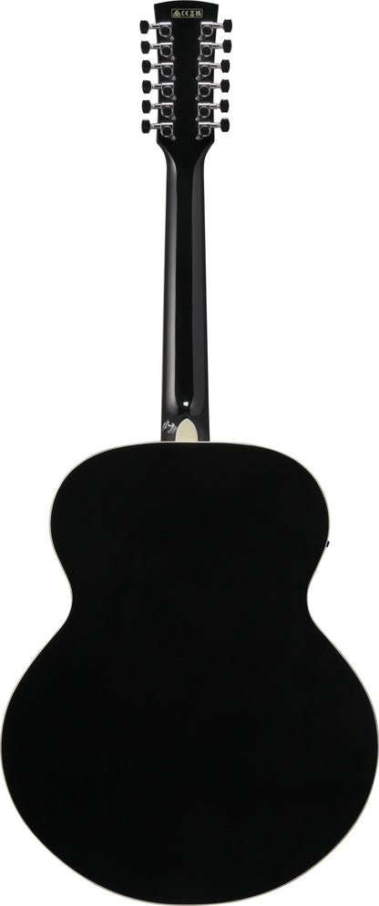 IBANEZ Artwood AJ Acoustic Guitar12-String - Black High Gloss