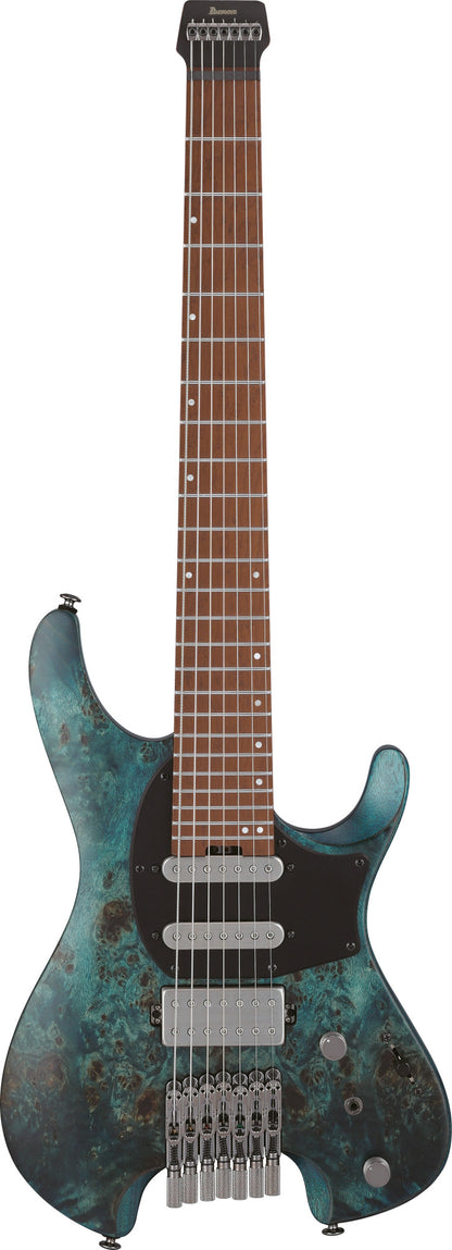 IBANEZ Quest E-Gitarre 7-String - Cosmic Blue Low Gloss + Gigbag