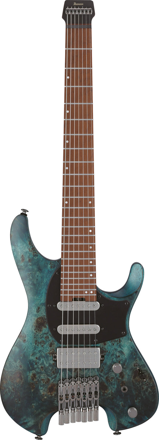IBANEZ Quest Electric Guitar 7-String - Cosmic Blue Low Gloss + Gig Bag