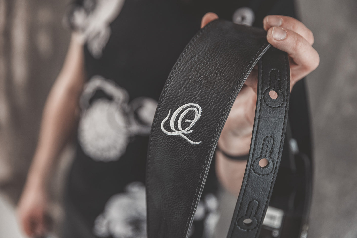 ORTEGA Vegan Series Gitarrengurt - Black