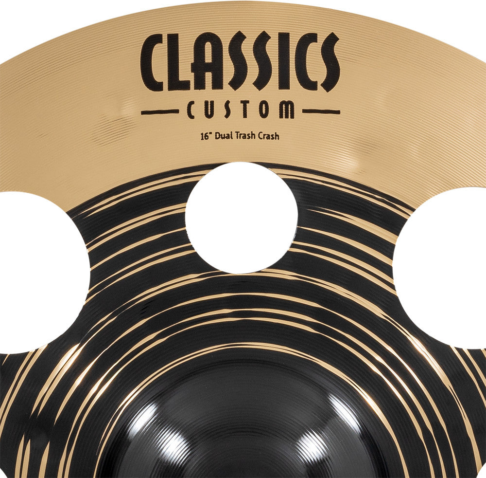 MEINL Cymbals Classics Custom Dual Trash Crash - 16"
