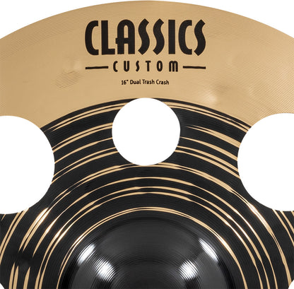 MEINL Cymbals Classics Custom Dual Trash Crash - 16"