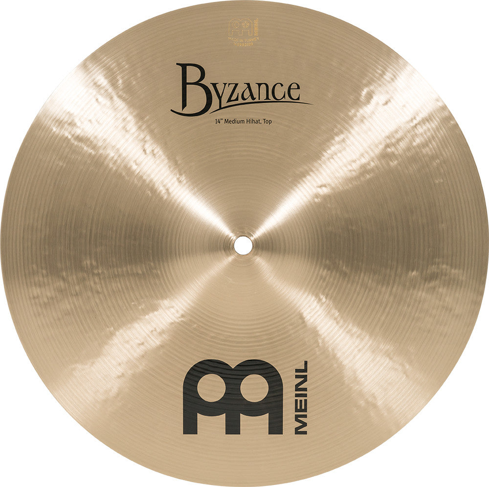 MEINL Cymbals Byzance Traditional Medium Hihat - 14"
