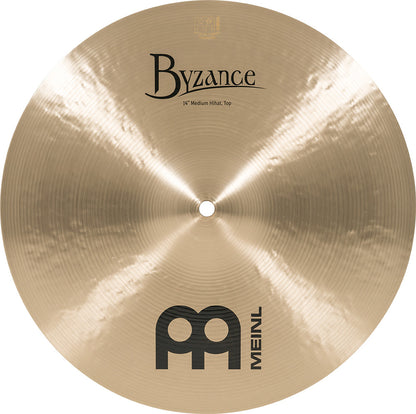 MEINL Cymbals Byzance Traditional Medium Hihat - 14"
