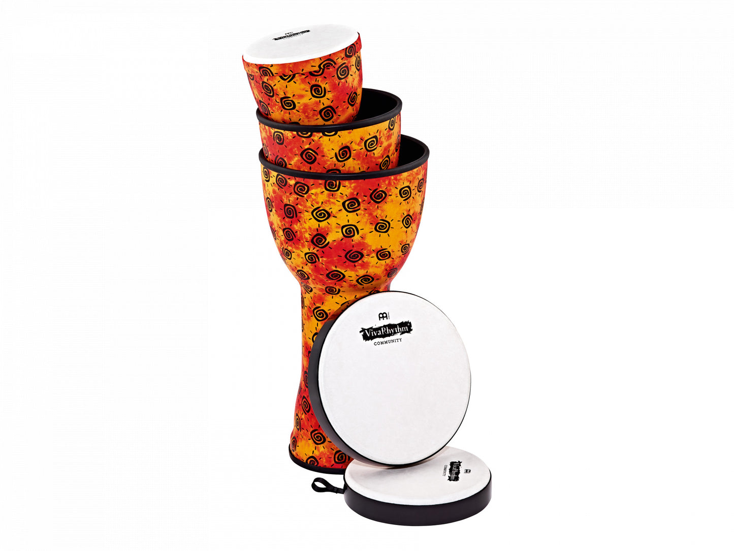 MEINL Drum Circle Djembes Series Pop Off Djembe Set - 3 teilig