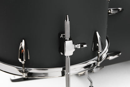 TAMA Imperialstar Drum Set 5 teilig - Blacked Out Black/Black Nickel HW + MEINL Cymbals HCS Cymbal Kit/Stage Master Double-Braced Hardware Kit