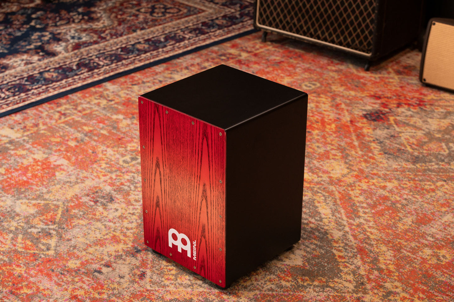 MEINL Percussion Headliner® Series Snare Cajon - Tango Red Fade