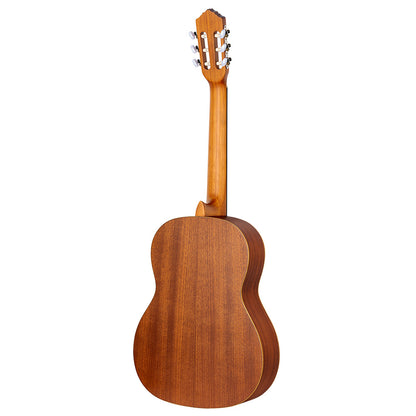 ORTEGA Family Series 4/4 Slim Neck Konzertgitarre 6 String Lefty - Mahagoni Natur + Bag
